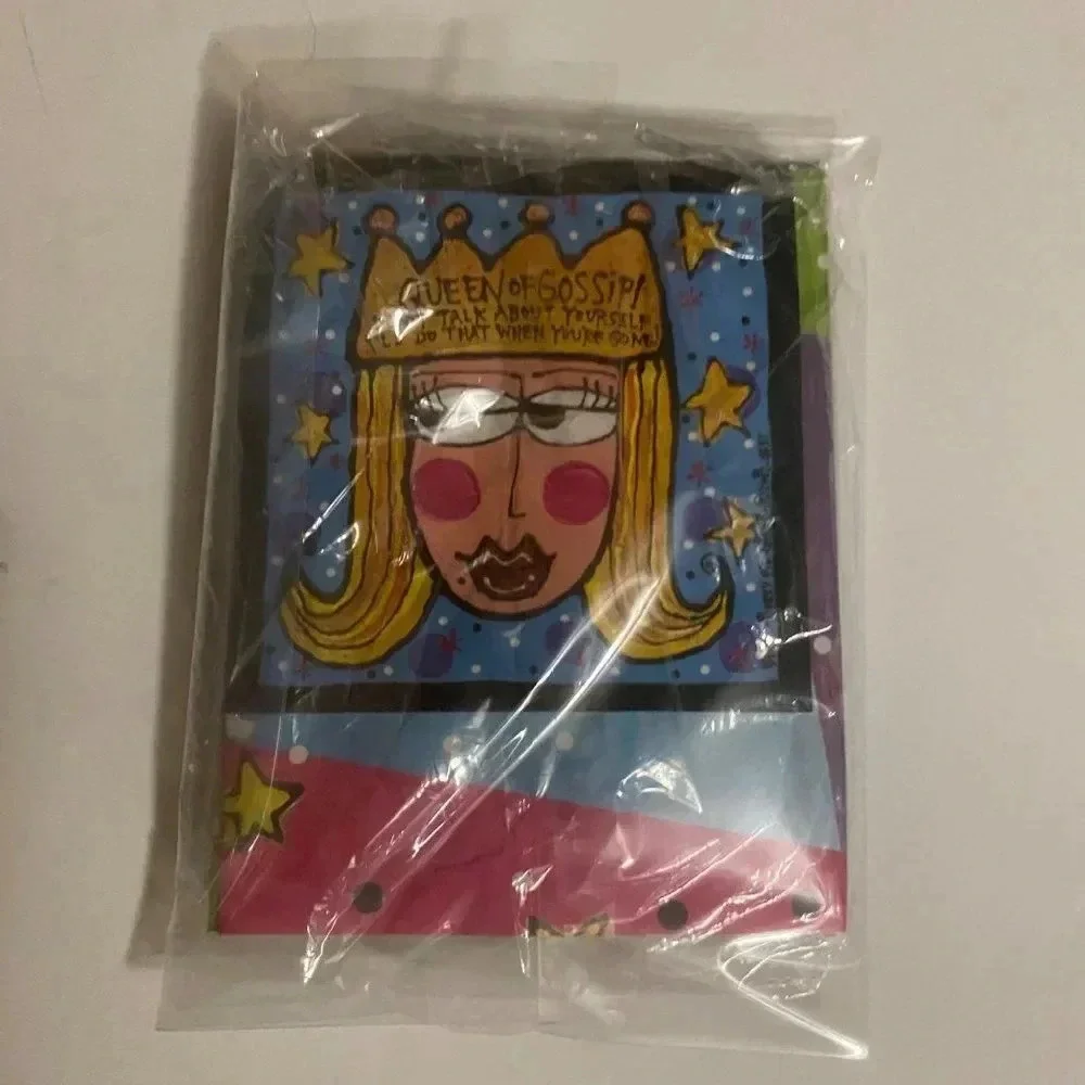 JUST FOR FUN Greeting Cards Blonde Queen Princess Leanin' Tree Lori Wiseman NOS‎